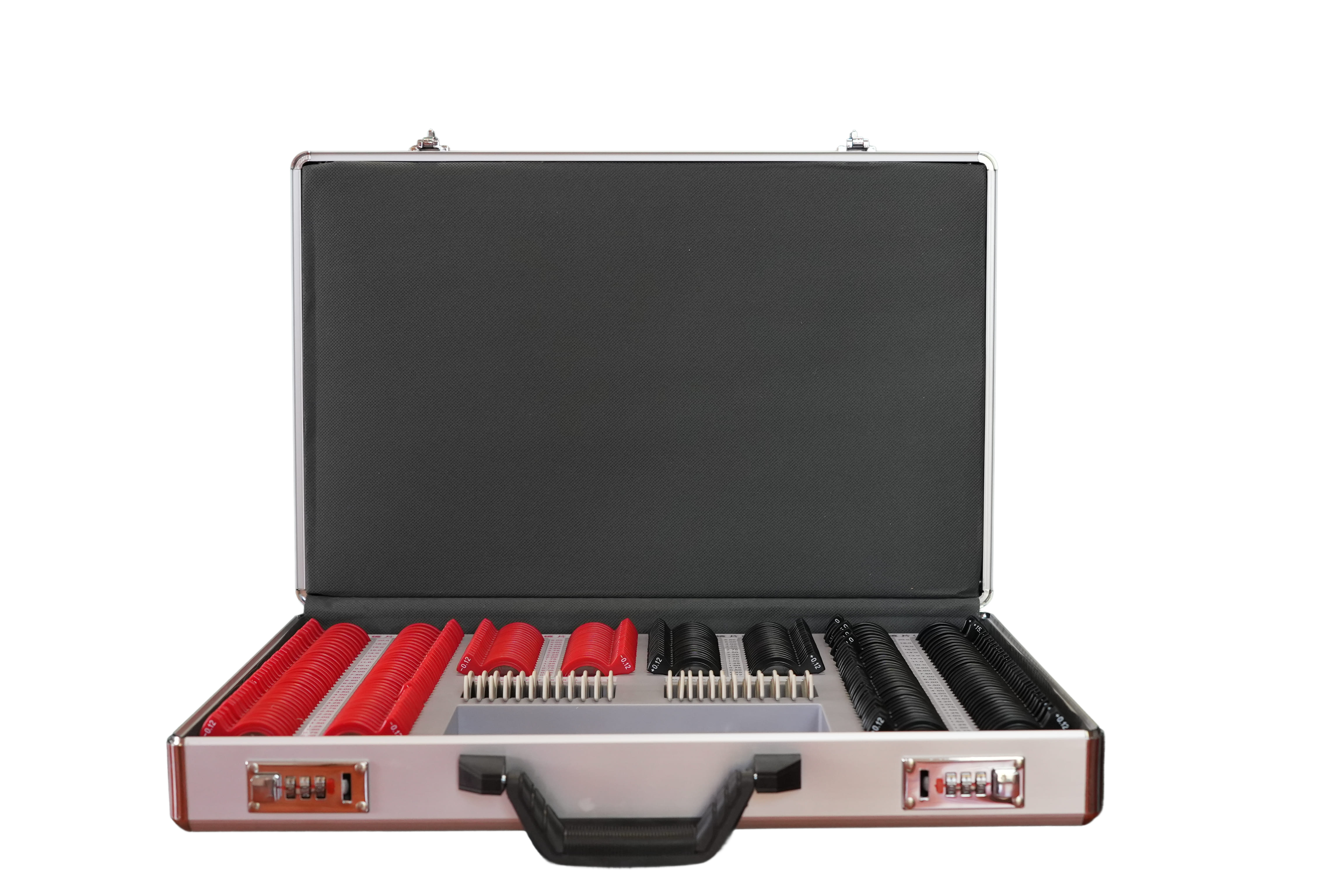 JC-232 验光镜片箱（塑料黑红圈） 图片 2