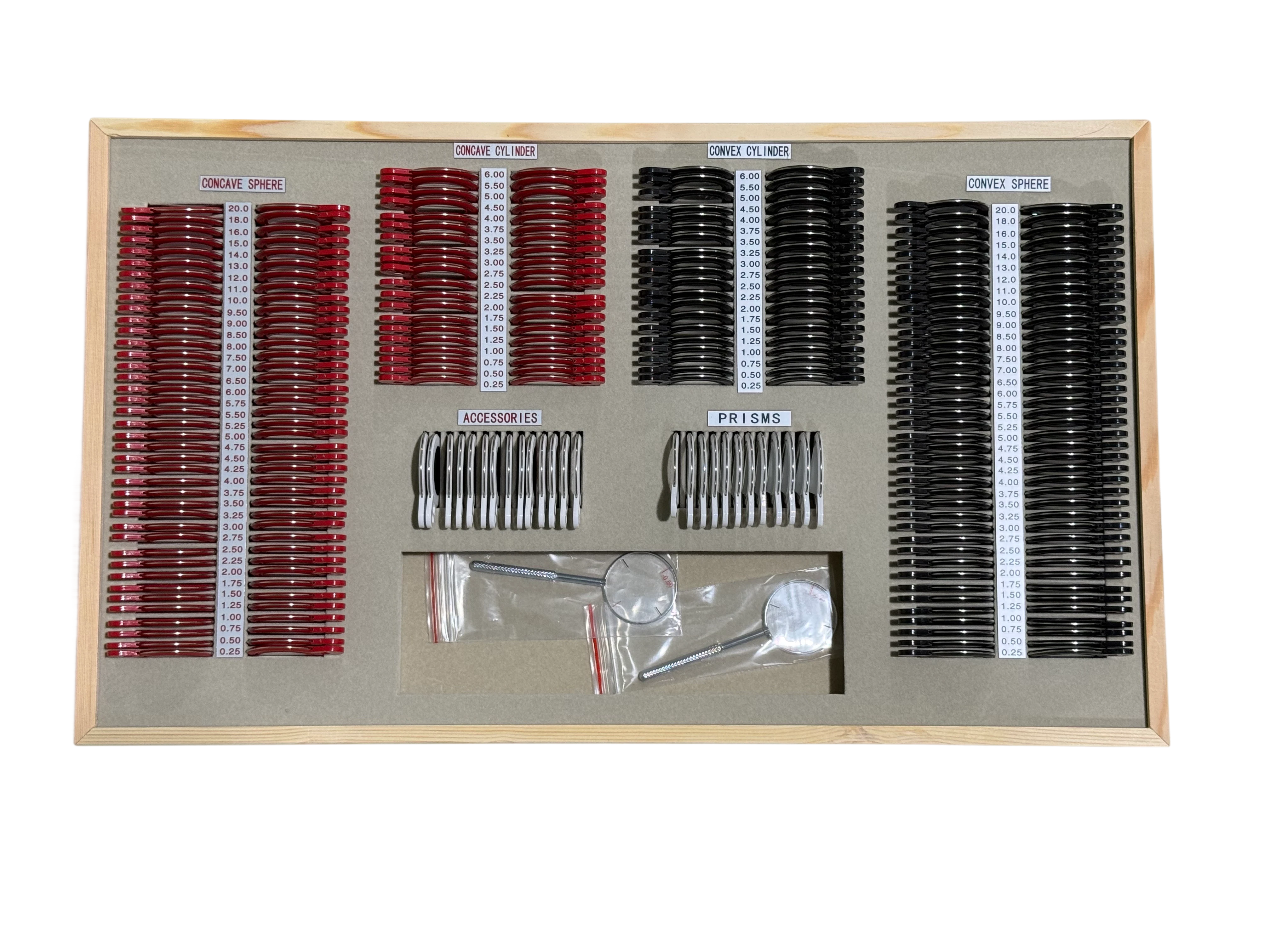 JP-266A 验光镜片箱（金属亮圈） 图片 2