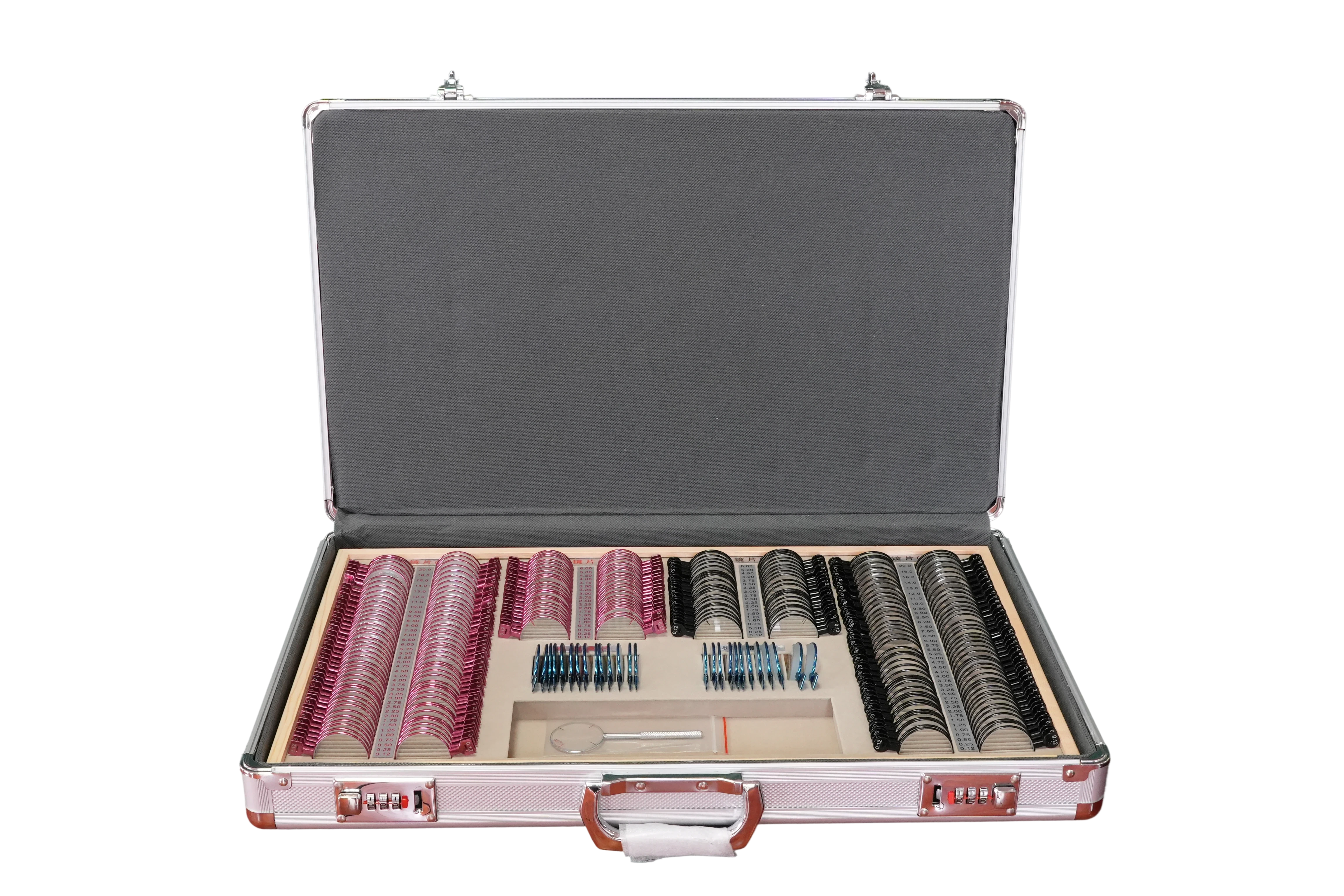 JP-266A 验光镜片箱（金属彩圈）