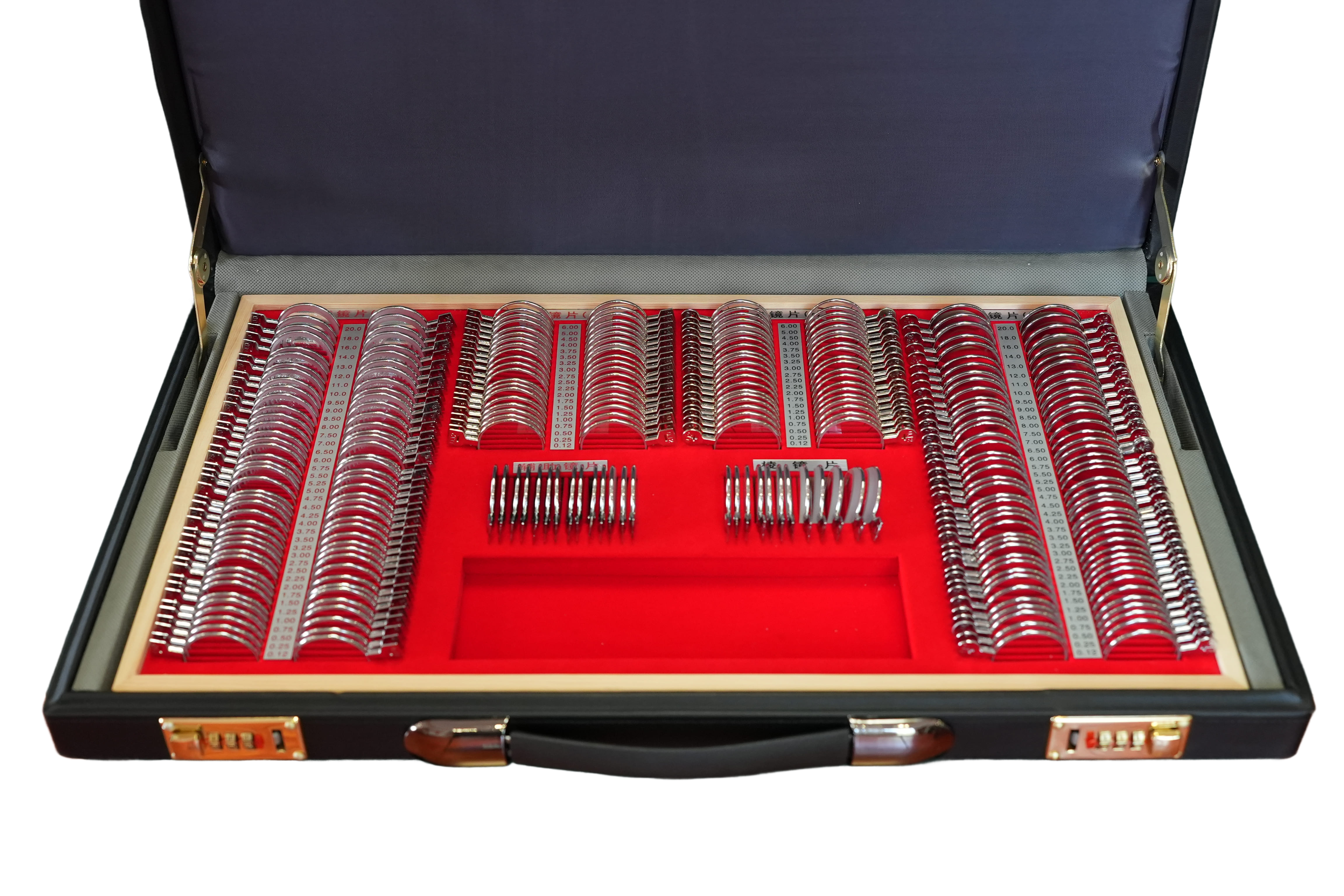 JP-266A 验光镜片箱（金属银圈） 图片 2