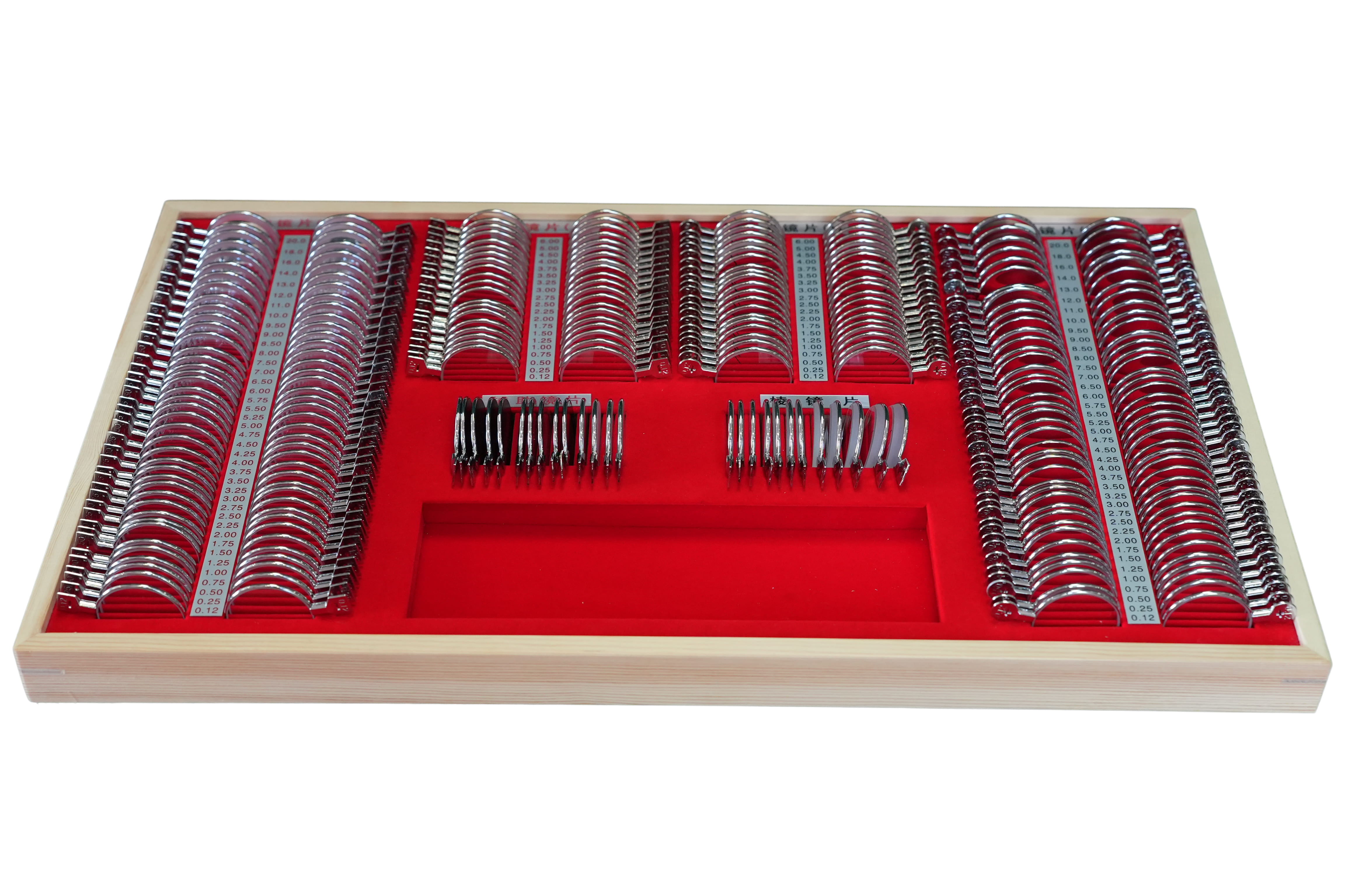 JP-266A 验光镜片箱（金属银圈） 图片 3