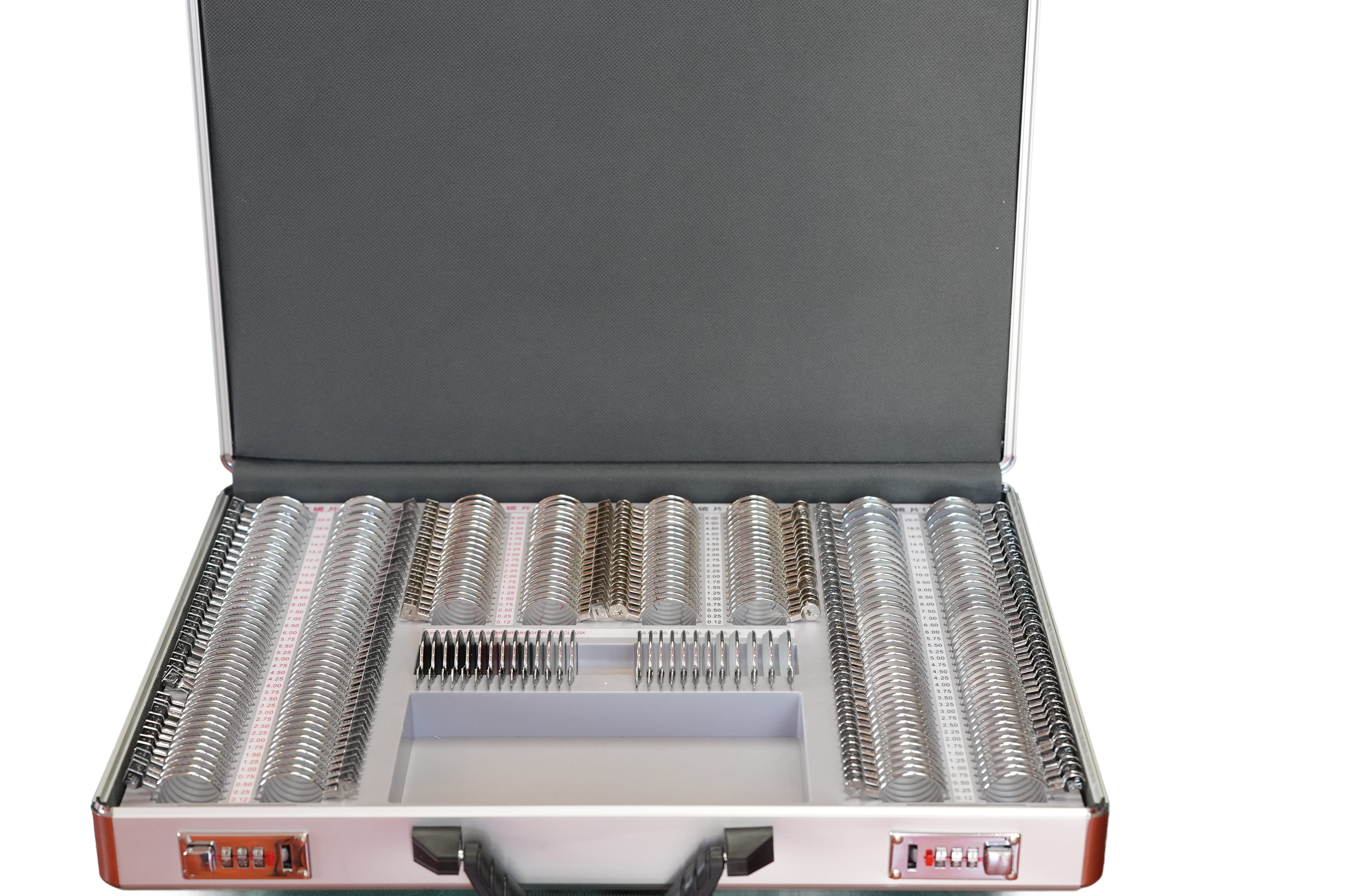 JP-266A 验光镜片箱（金属银圈） 图片 4