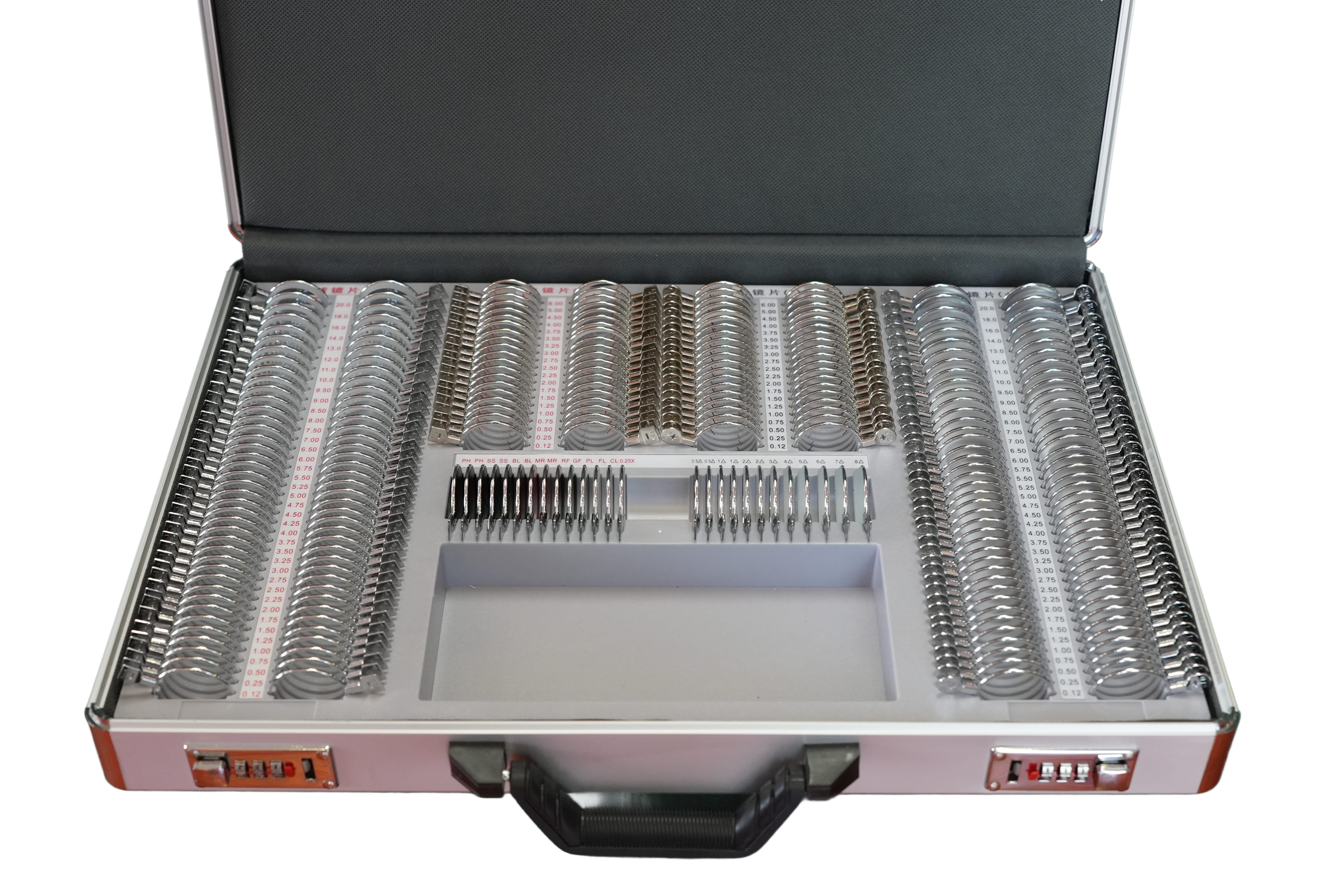 JP-266A 验光镜片箱（金属银圈） 图片 5