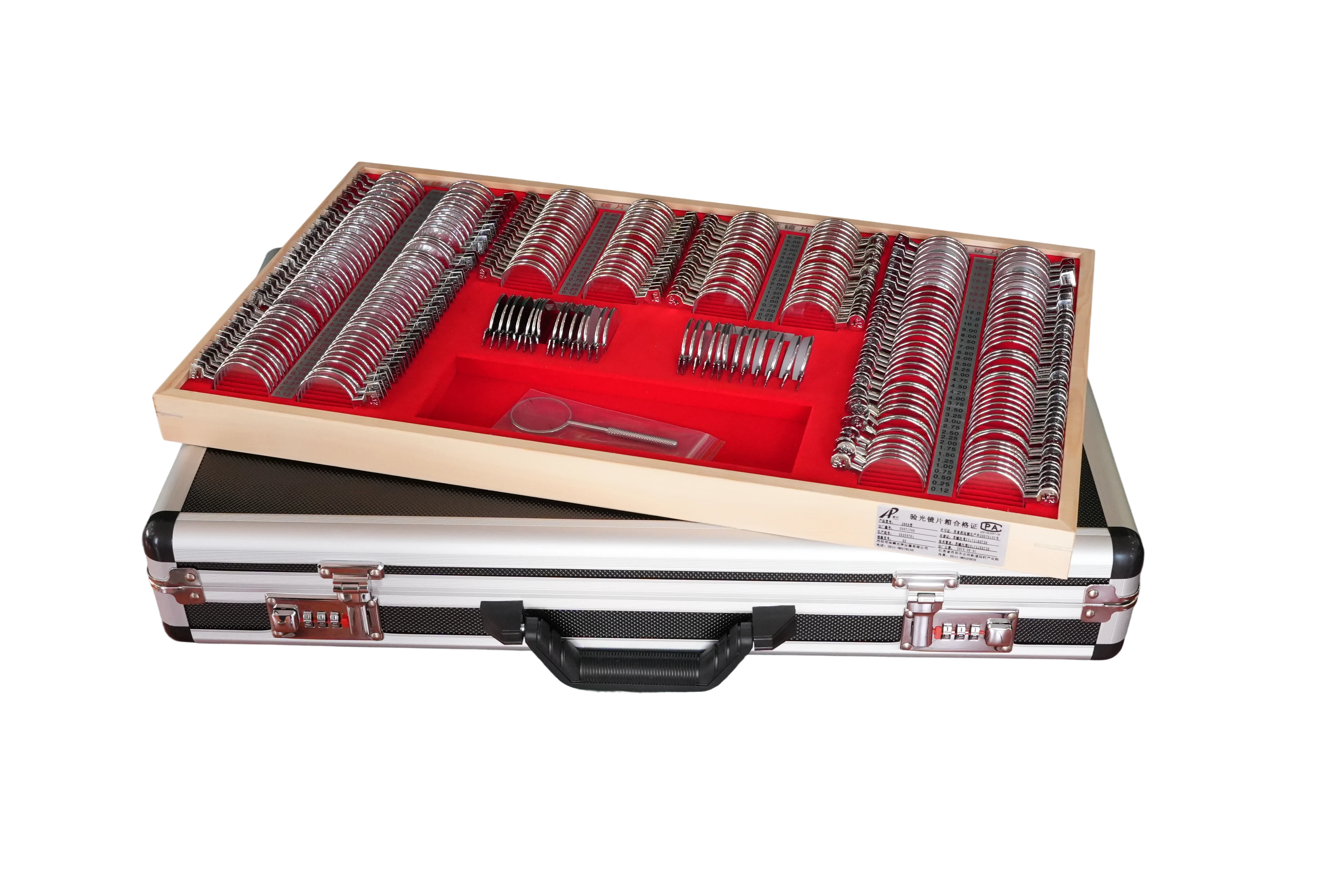 JP-266A 验光镜片箱（金属银圈） 图片 9