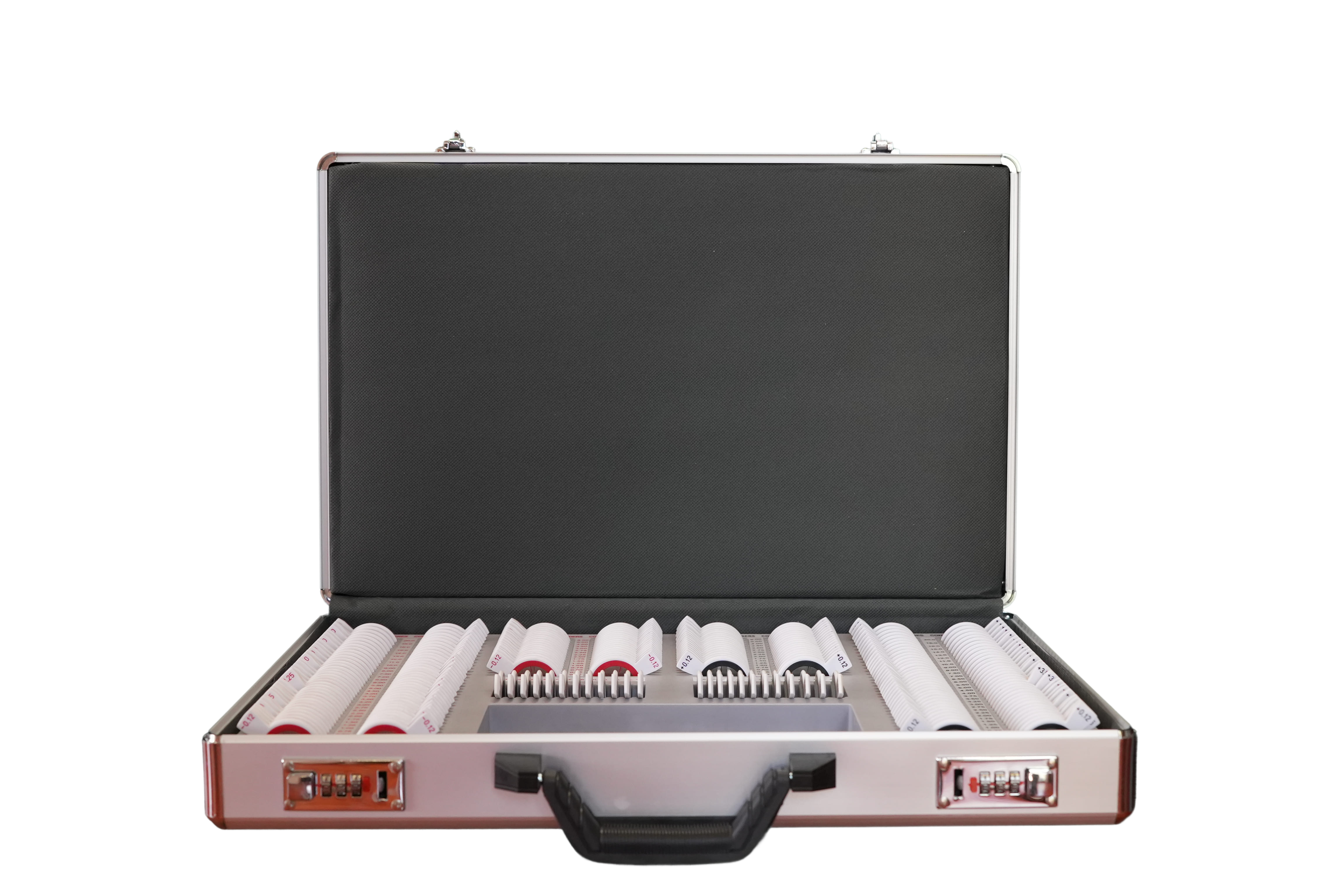 JP-266A 验光镜片箱（塑料红白圈）